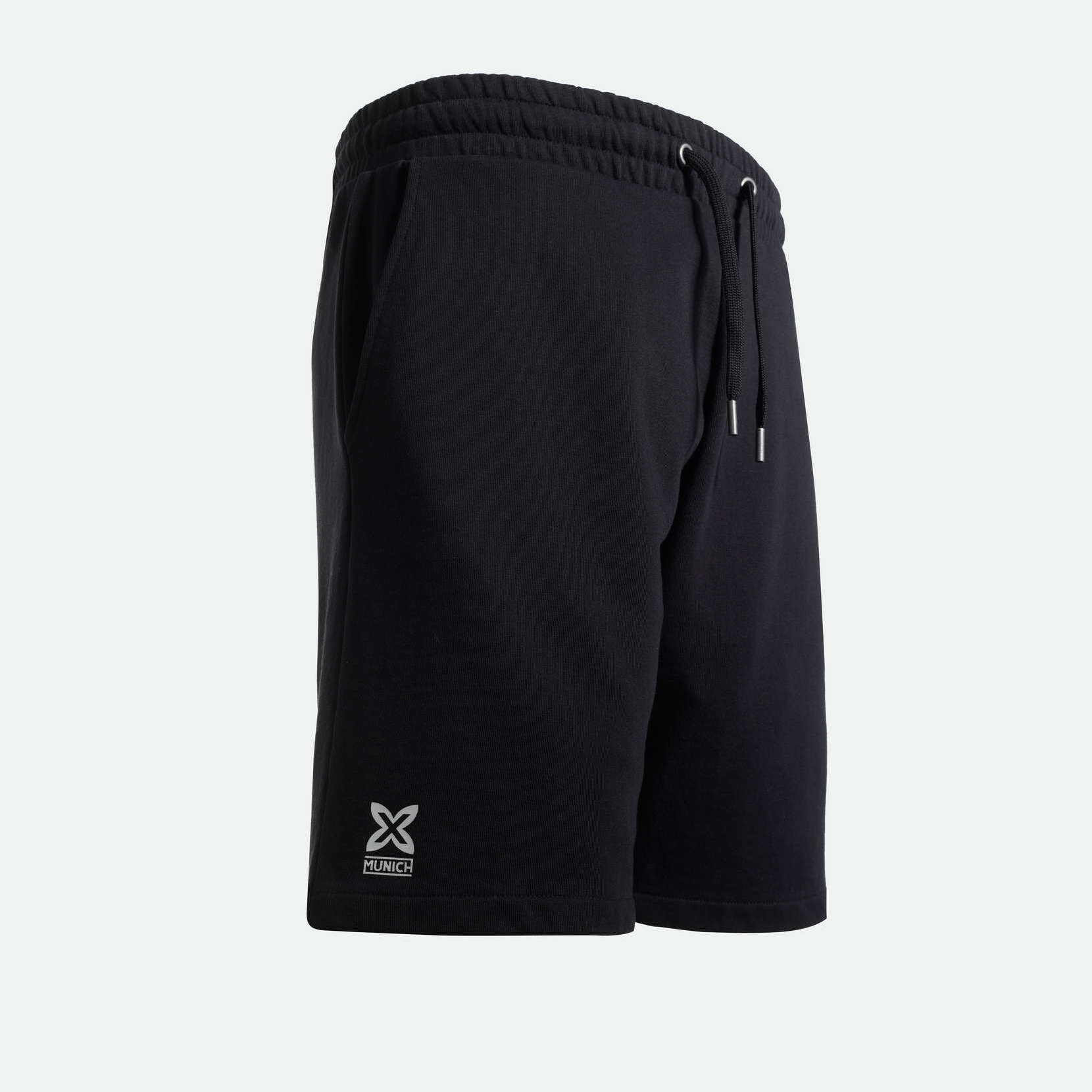 Pantalón corto MUNICH de algodón negro