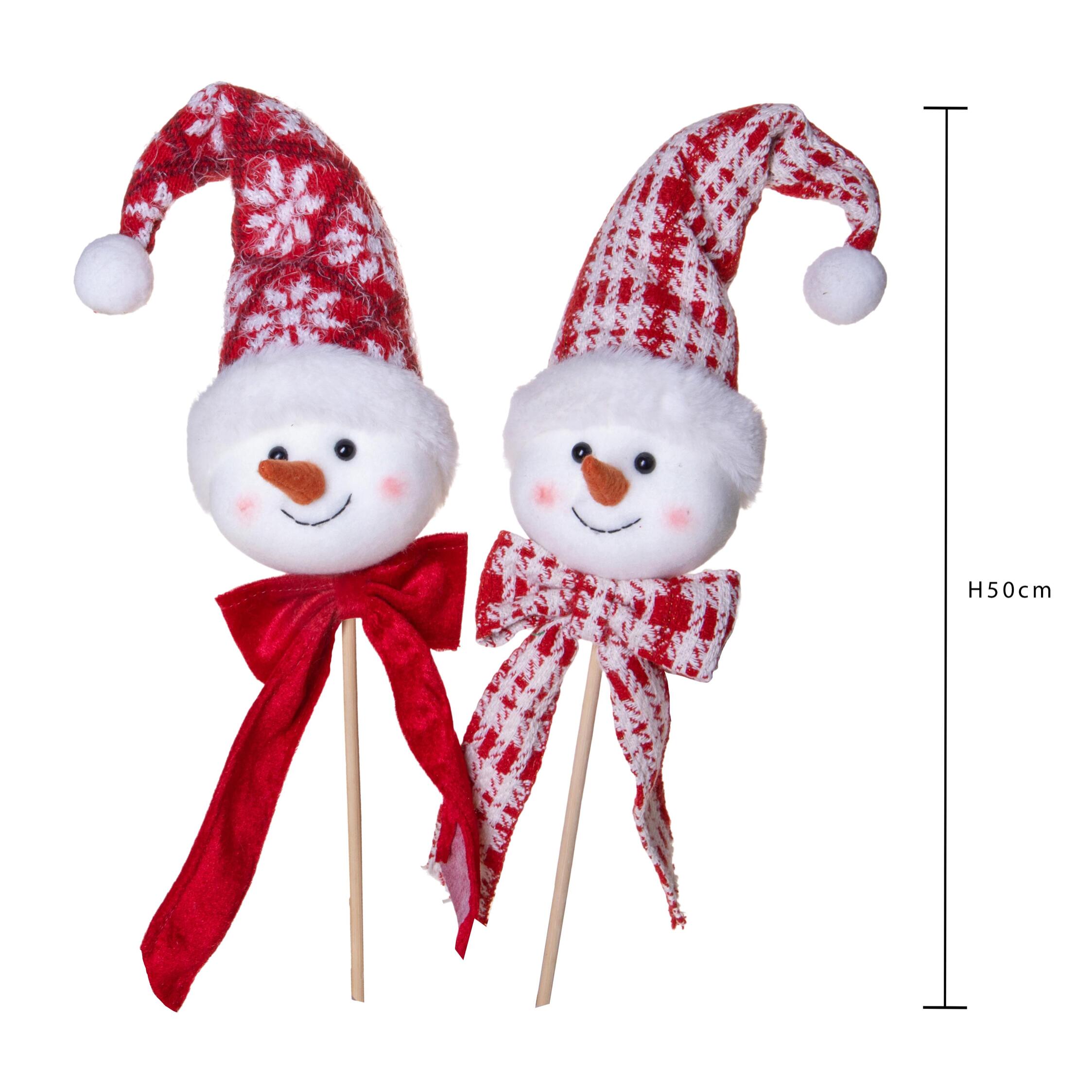 Pick snowman - Pezzi 8 - ROSSO - Bianchi Dino SpA