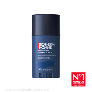 Day Control - Déodorant Stick Anti-Transpirant 48h pour Homme 50 ml