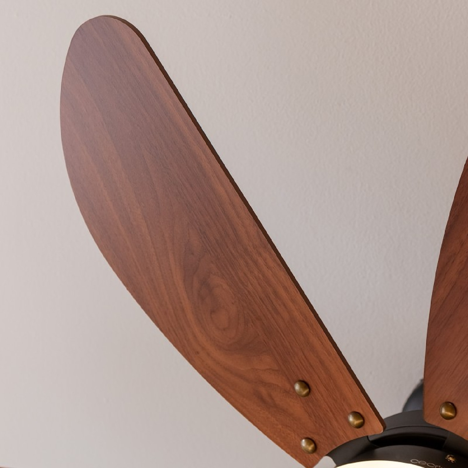 Cecotec Ventilatore da soffitto con luce EnergySilence Aero 365 Black&Wood