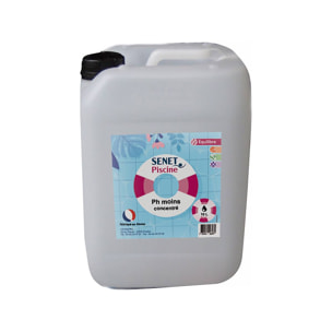 PH moins liquide concentré   " Senet Piscine " - 10 Litres