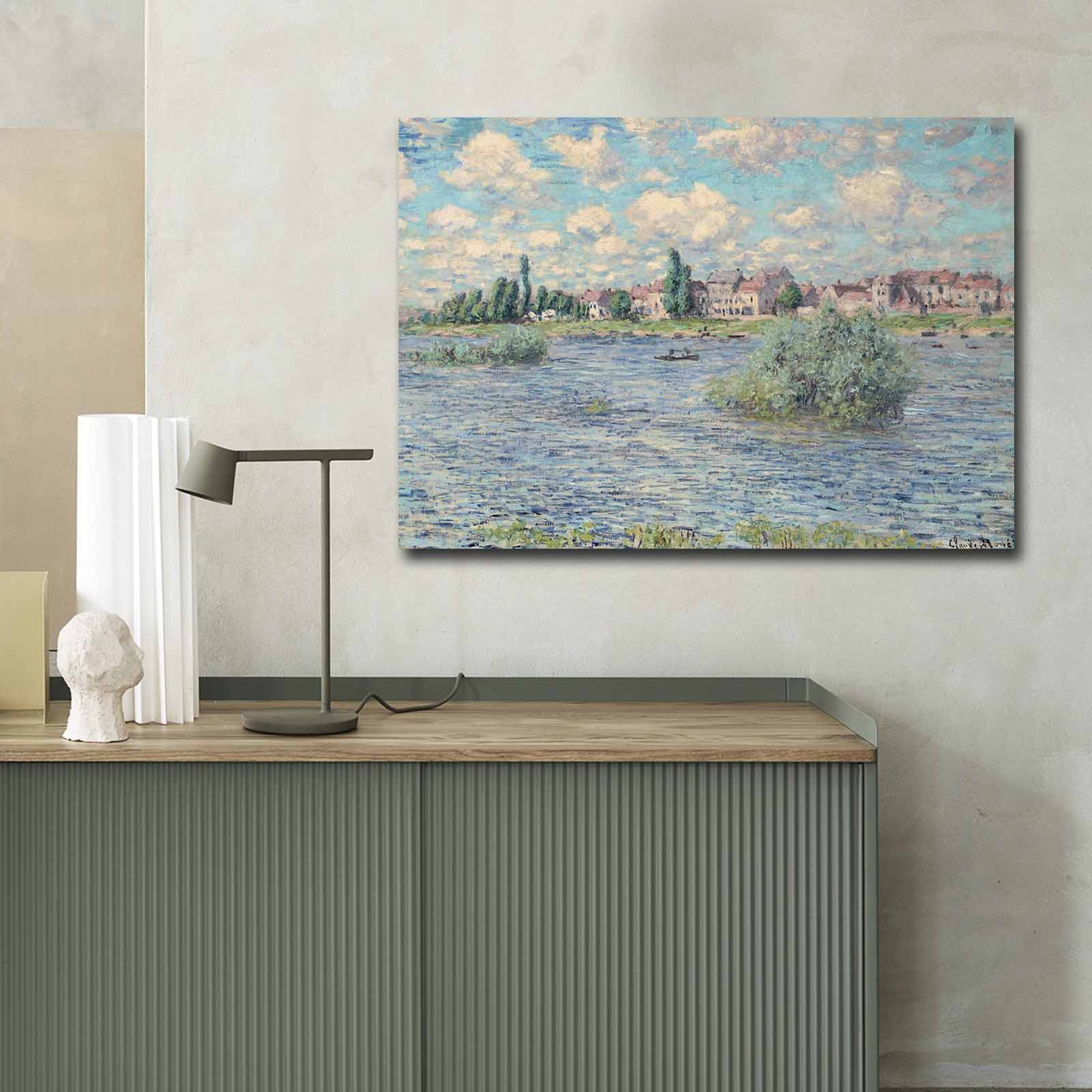 Cuadro lienzo decorativo Claude Monet. WELL HOME