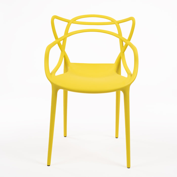 Silla Thonet Yellow