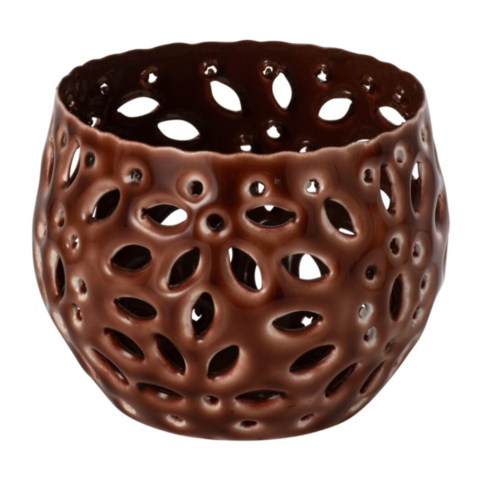 J-Line lanterne - fer - marron