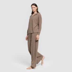 Pantaloni lunghi a gamba larga new punto extra morbido
