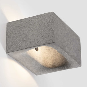 GROT 600 Lampada paletti muro grigio 3000K