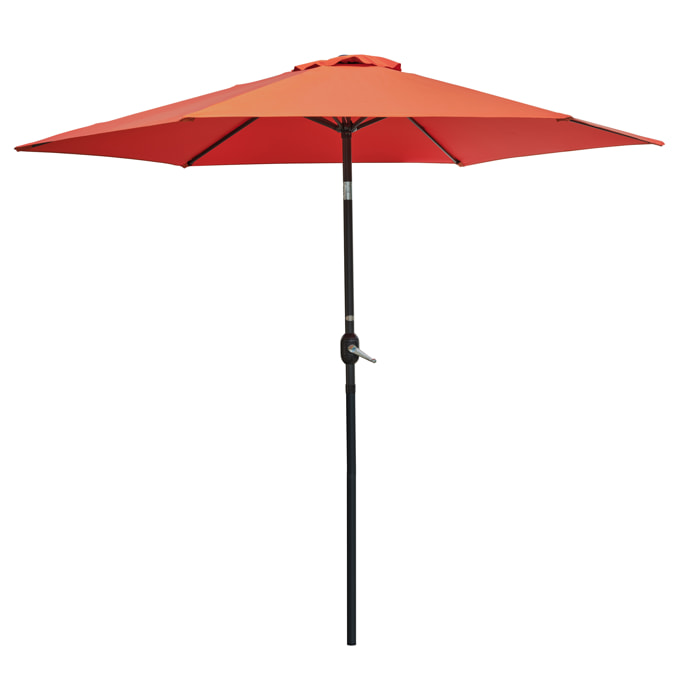 MARBELLA - Parasol à manivelle en aluminium  et toile