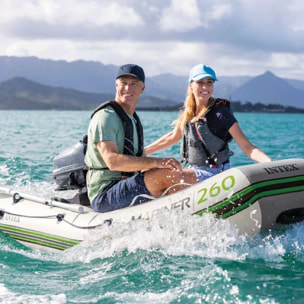 Intex 68395NP - Canotto Gommone Gonfiabile Mariner 260, 2 Posti, 259x155x41 cm