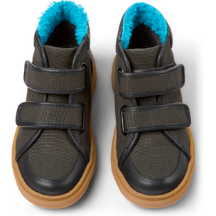 Zapatillas - CAMPER Kiddo - Gris - Textil natural (algodón reciclado)
