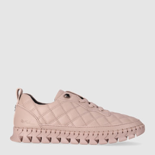 Deportivos de Piel - Taupe - Tacón: Bajo