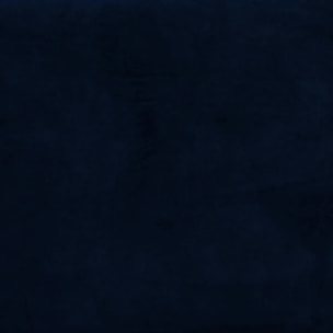 Canapé "Candice" - 3 places - velours - bleu foncé