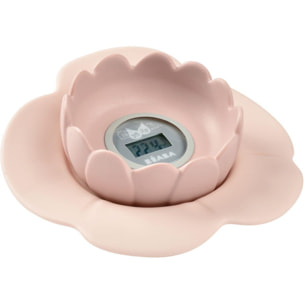 Thermomètre de bain BEABA de bain Lotus Old Pink