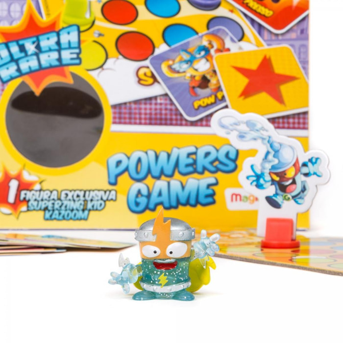 Juego de mesa superzings powers kid kazoom cefa toys