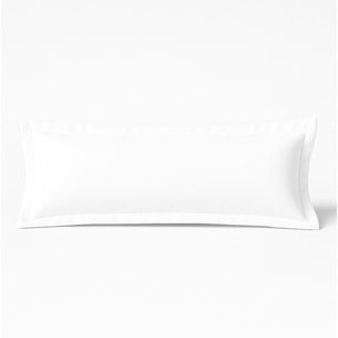 Taies d’oreiller et traversin 100% coton | Blanc | Douces, respirantes, naturelles