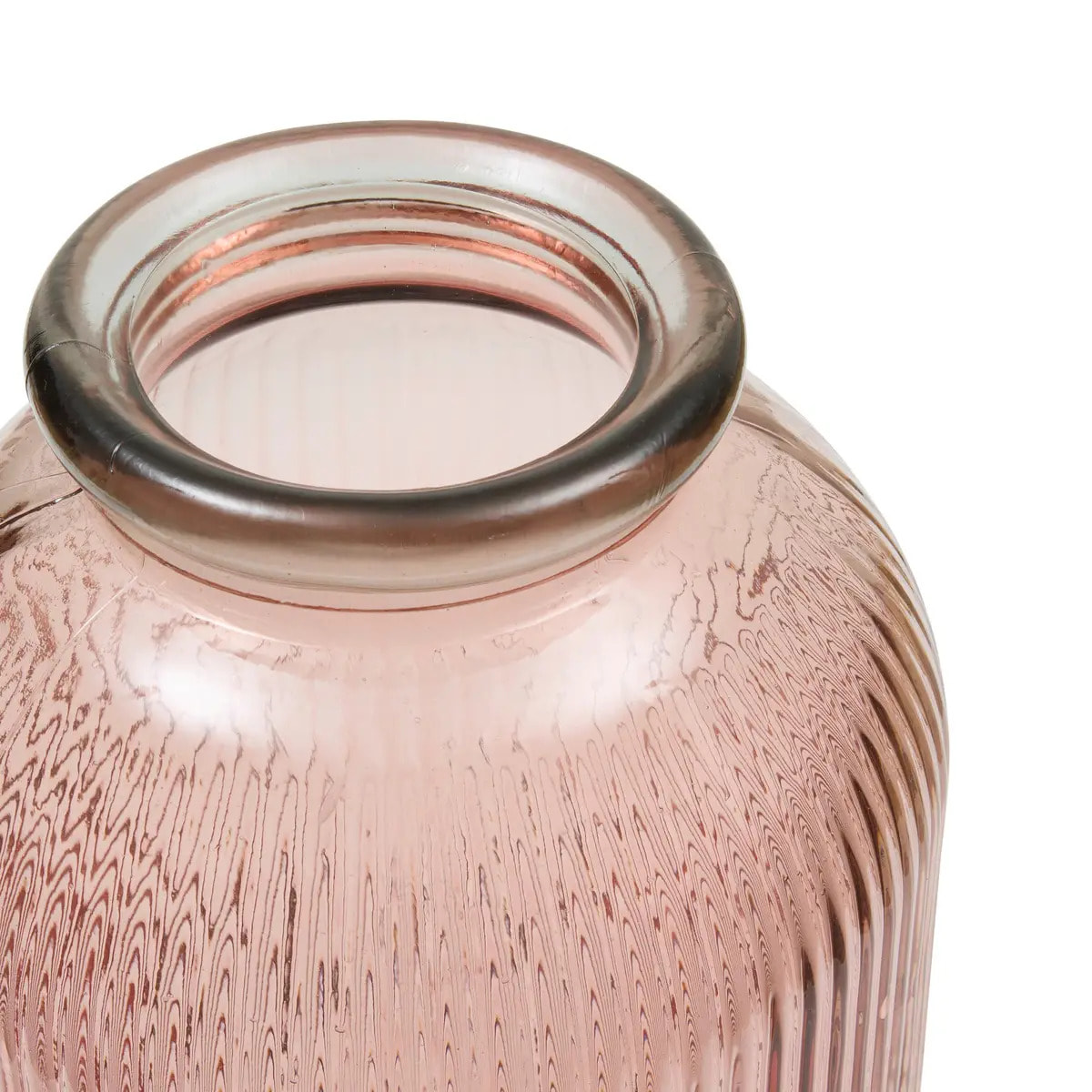 Vase Luz rose H72cm