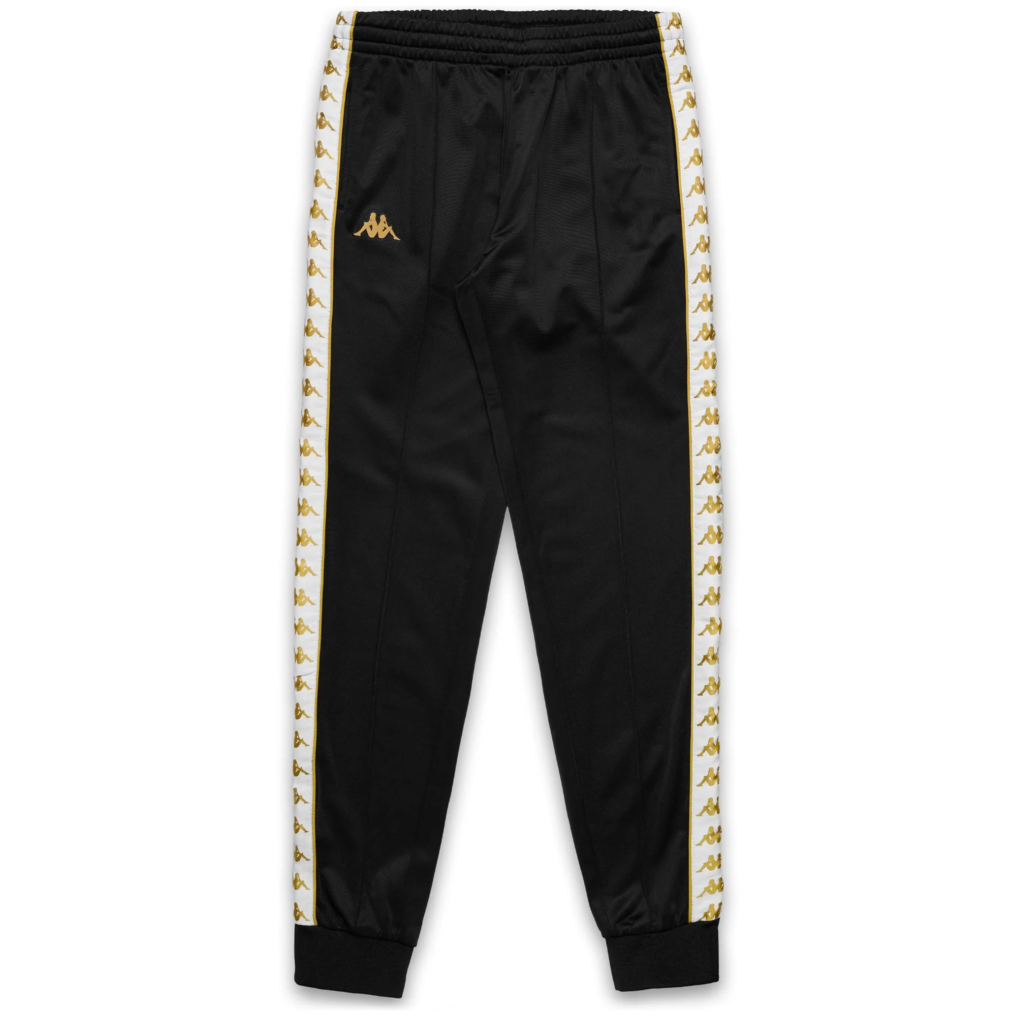 Pantaloni Kappa Uomo 222 Banda Rastoria Slim Nero