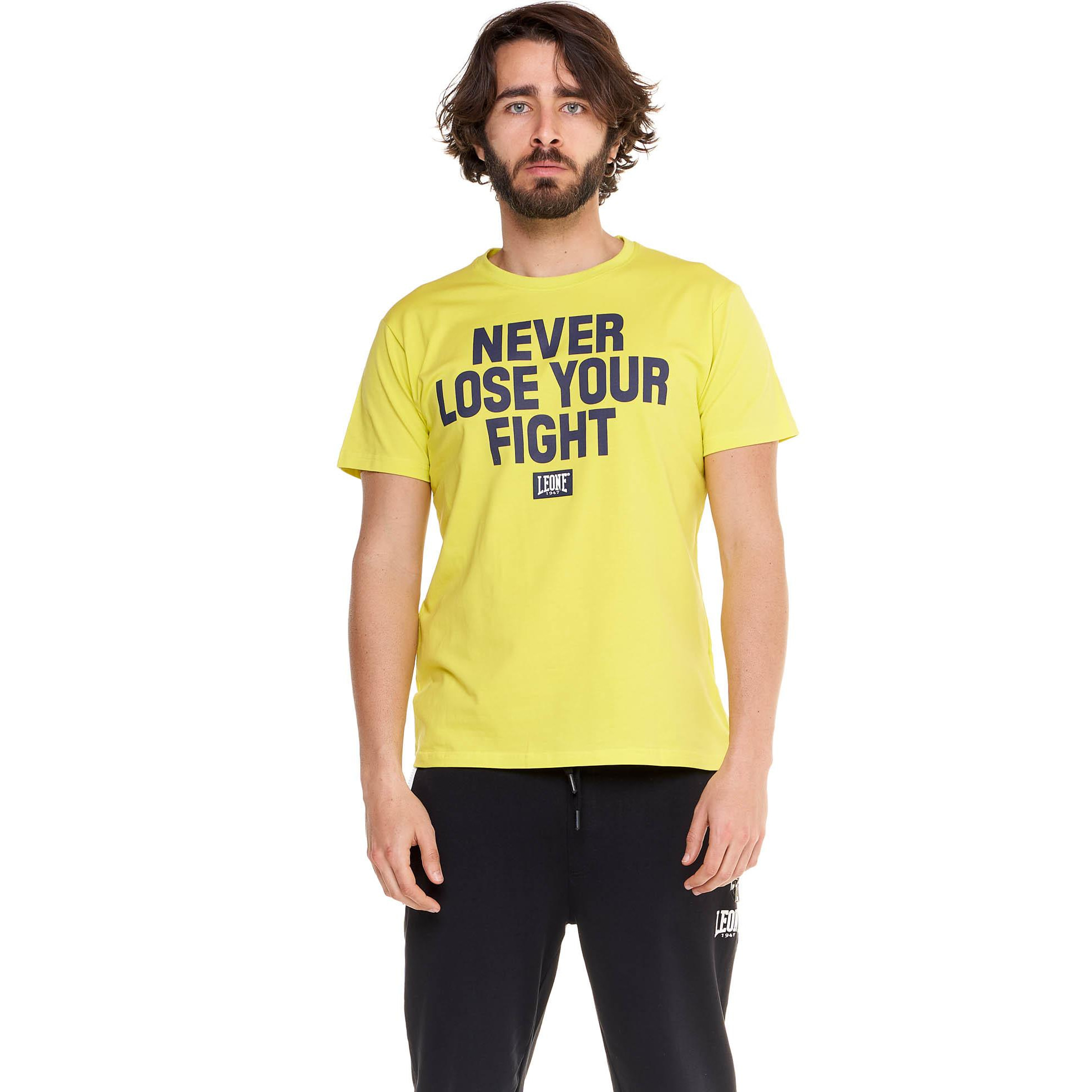 T-shirt a maniche corte da uomo Fight Fluo