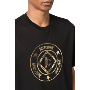 Just Cavalli T-shirt di cotone con logo Just Cavalli.