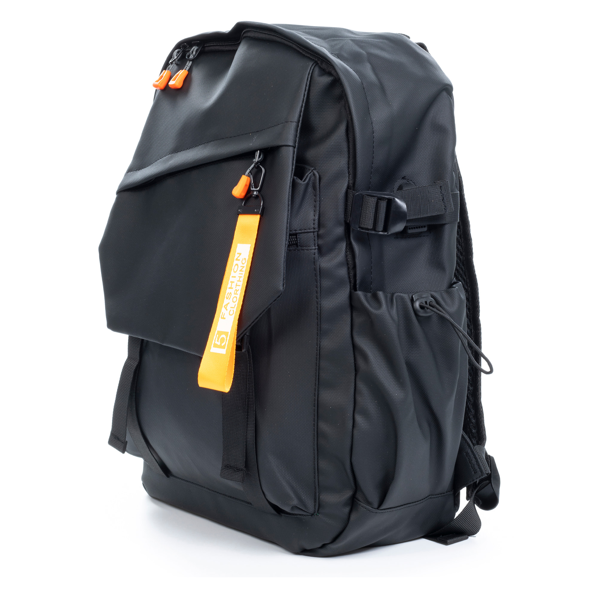 Mochila multi compartimento, porta Laptop 15.6". Capa impermeable. Adaptable a Trolley. Toma USB externa.