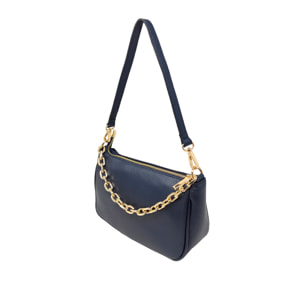 Borsetta a Tracolla Clutch in Vera Pelle Made in Italy