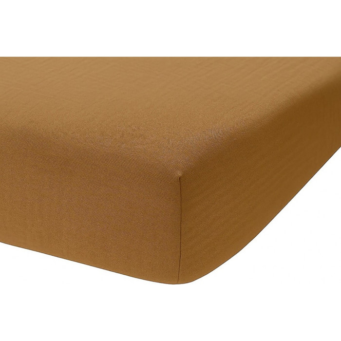 Drap Housse - Bonnet:30cm - 100% gaze De Coton