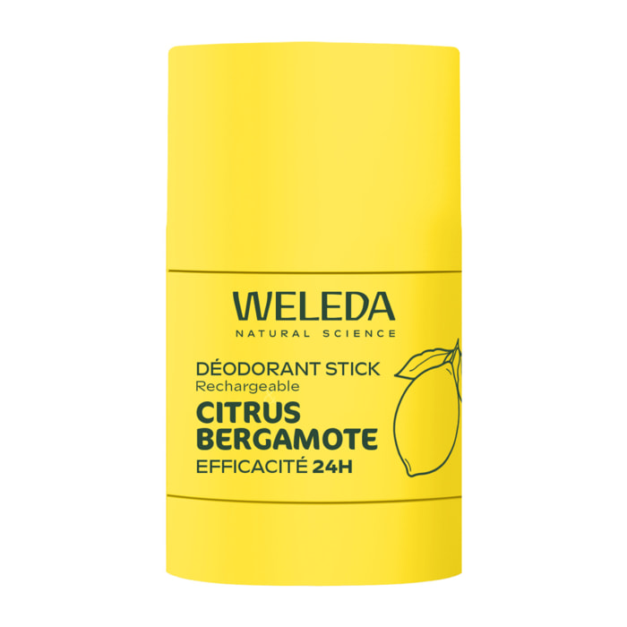 WELEDA - Déodorant Stick Rechargeable Citrus Bergamote 50g