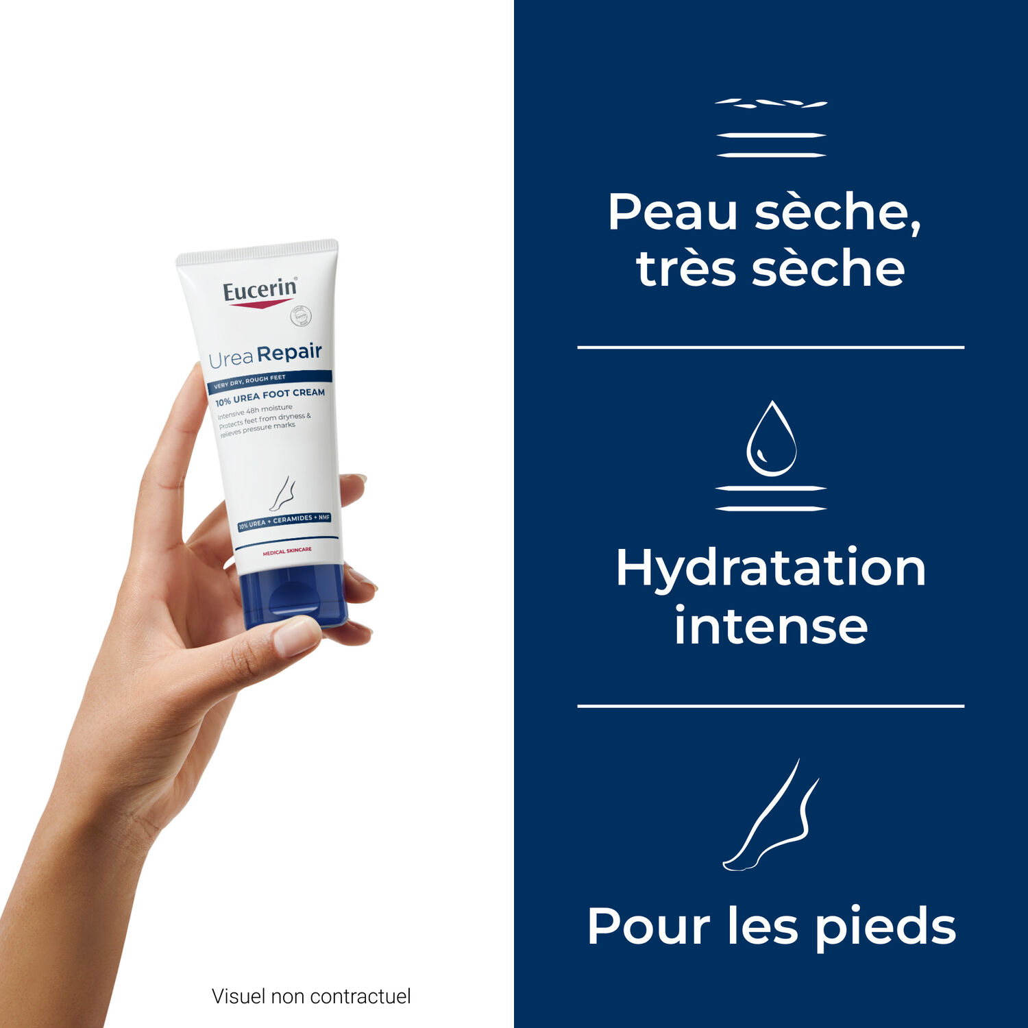 Urea Repair Plus - Crème Pieds 10% d'Urée 100 ml
