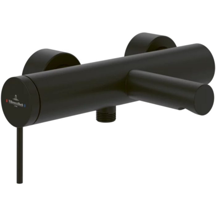 Mitigeur bain douche mécanique Loop & Friends Noir mat