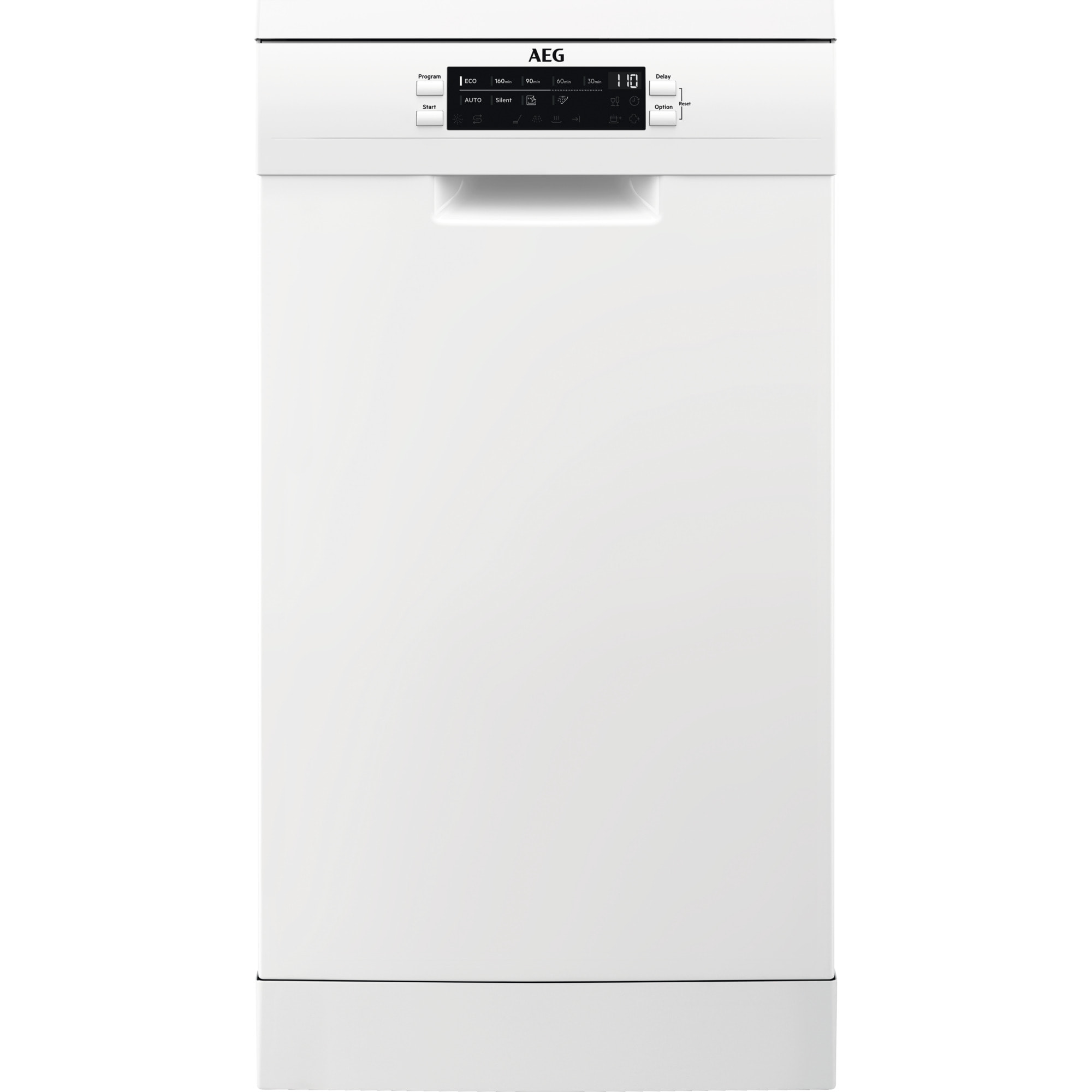 AEG Lavavajillas de 45 cm Serie 6000 SatelliteClean para 9 cubiertos FFB62427ZW