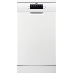 AEG Lavavajillas de 45 cm Serie 6000 SatelliteClean para 9 cubiertos FFB62427ZW