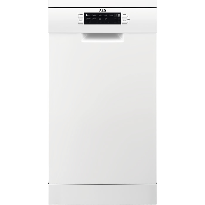 AEG Lavavajillas de 45 cm Serie 6000 SatelliteClean para 9 cubiertos FFB62427ZW