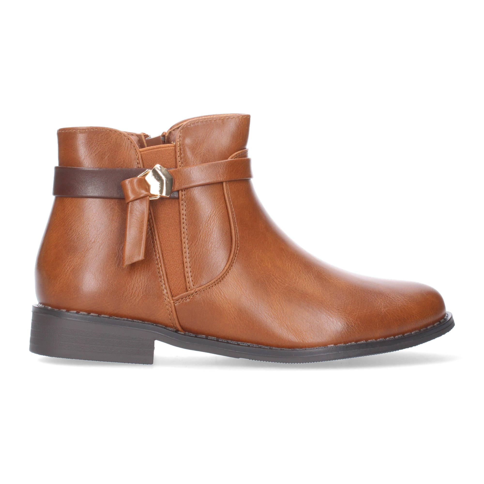 Botin de Tacon Ancho para Mujer