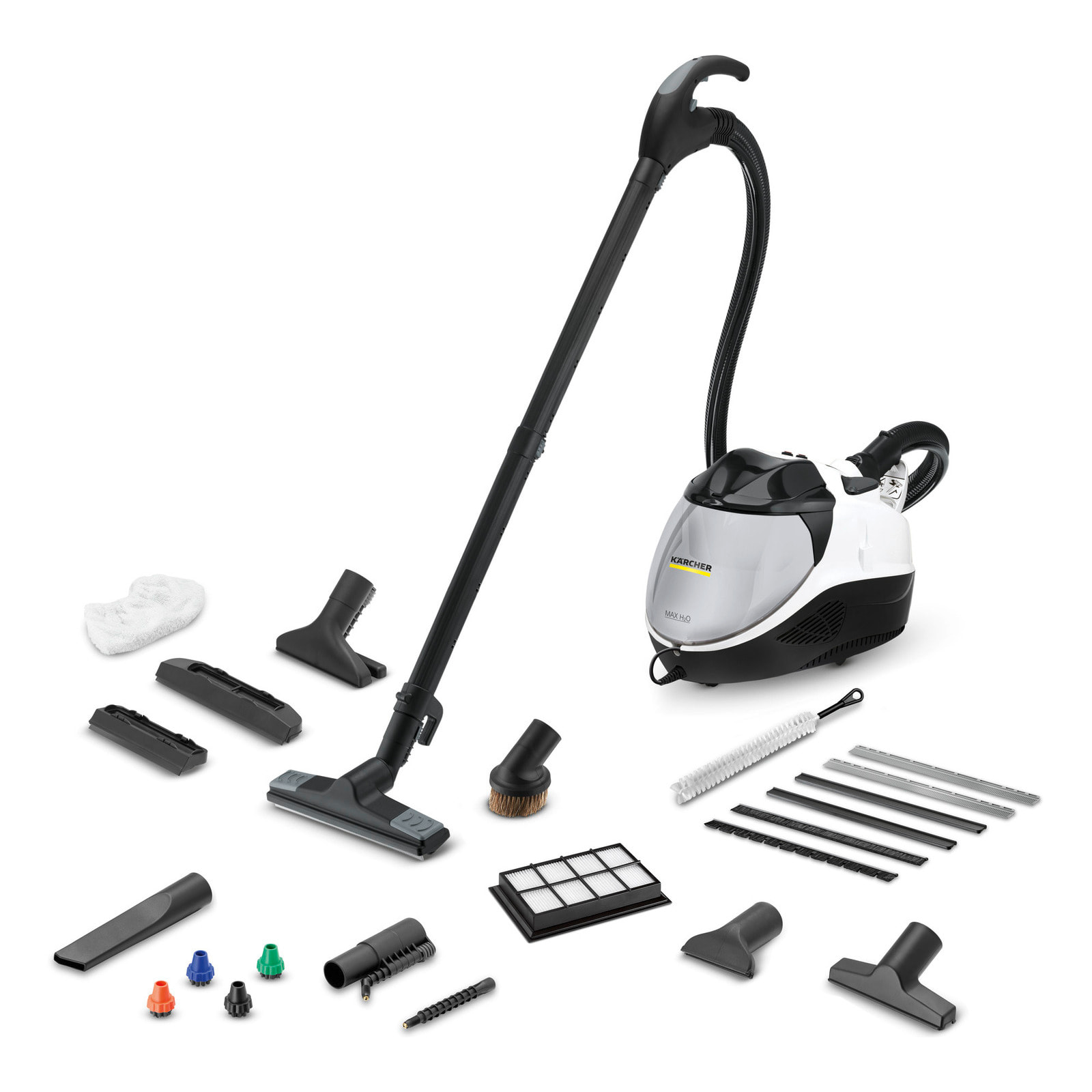 Nettoyeur vapeur aspirateur Karcher SV 7 - Puissance 2200 W- Capacité 1 L- Rayon d'action 8 m- 2 en 1