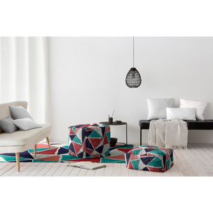 Pouf amovible en coton NAF NAF ADAME