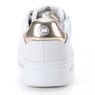 Sneakers Colmar Bates Glam 167 White Rose Lt Green Bianco