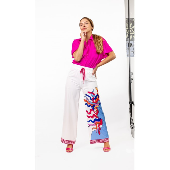 Camisa oversize crop - PANTONE