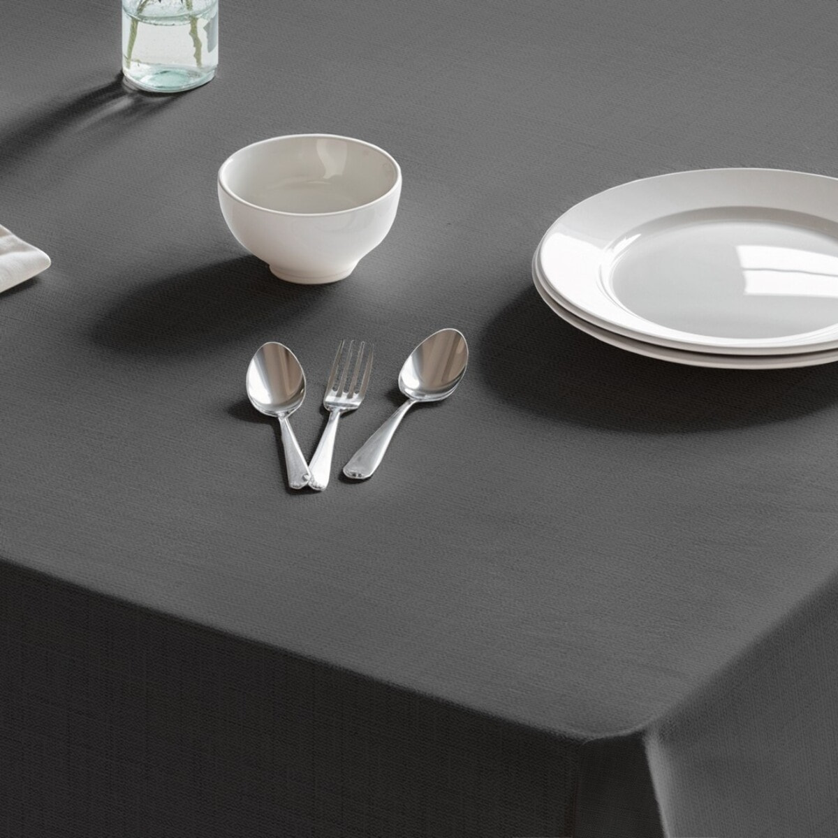 Nappe unie anti-tâches BRIA ANTHRACITE