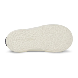 Le Superga Bambino/a Beige 3750 Kids Straps Dolphin Print Leggera
