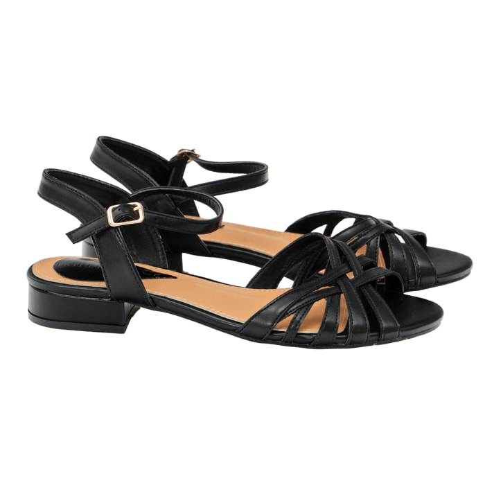 Sandali cinturino regolabile - tacco 3,0 cm