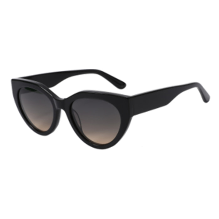 Gafas de sol OCEAN MACASAR - Negro brillante con ahumado