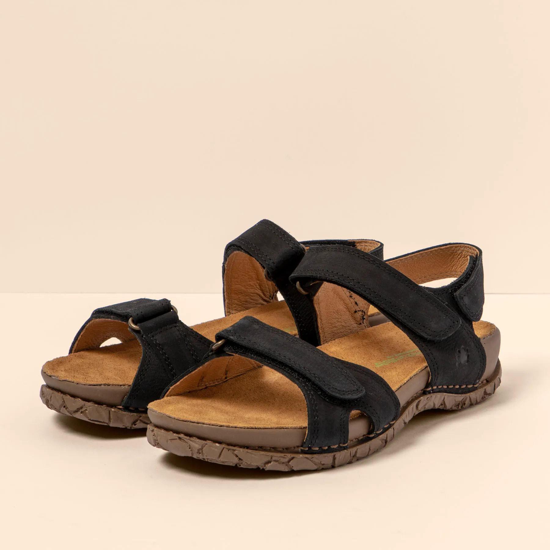 Sandalias N5863 PLEASANT BLACK / TABERNAS color Black