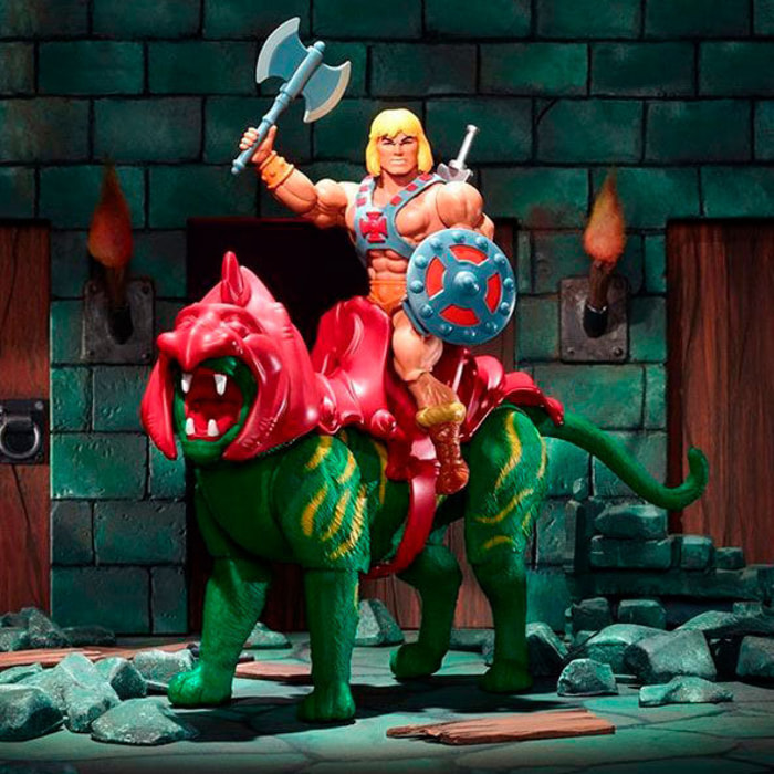 Masters Of The Universe Origins Battle Cat Figura 14cm Mattel