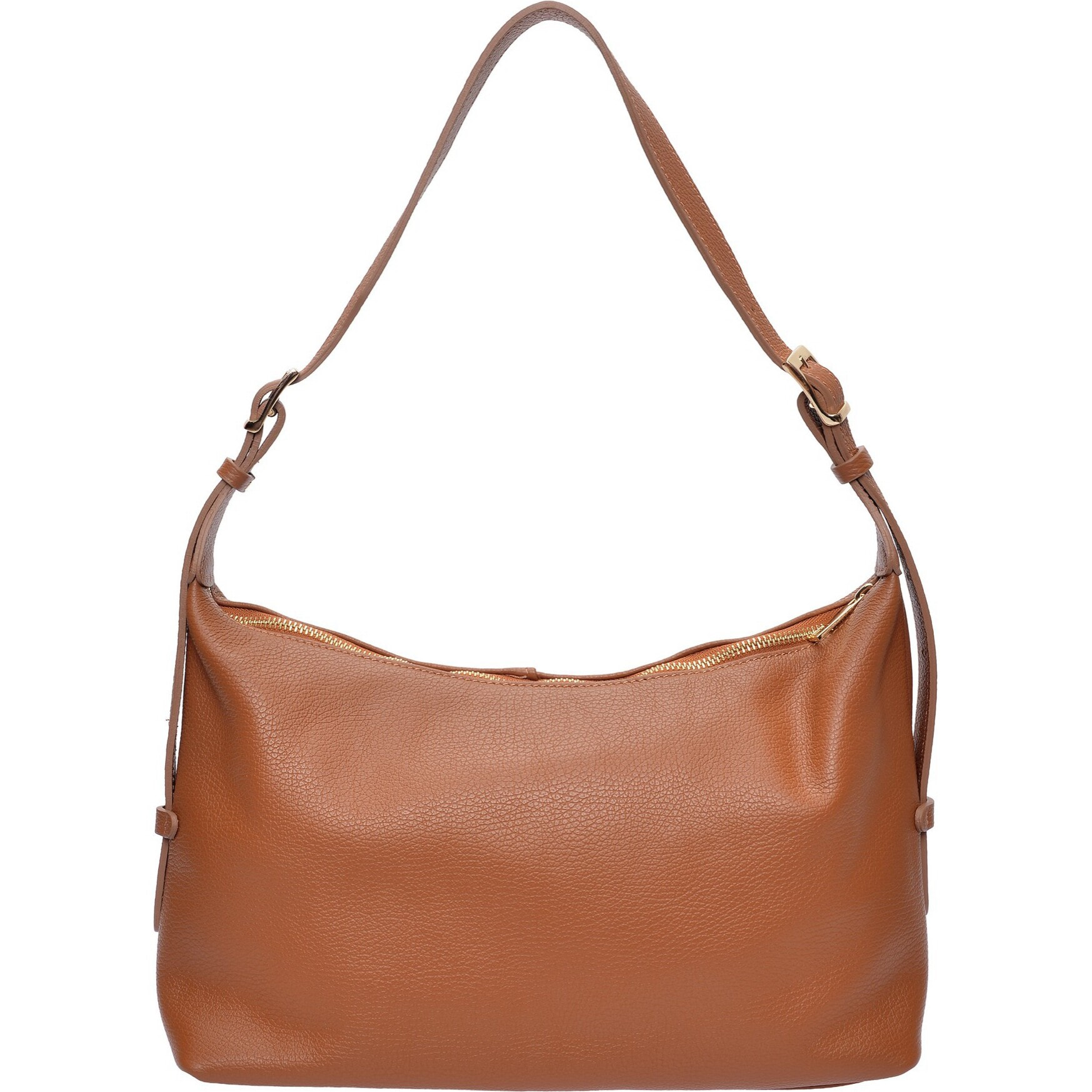 Borsa a tracolla Anna Luchini Cammello