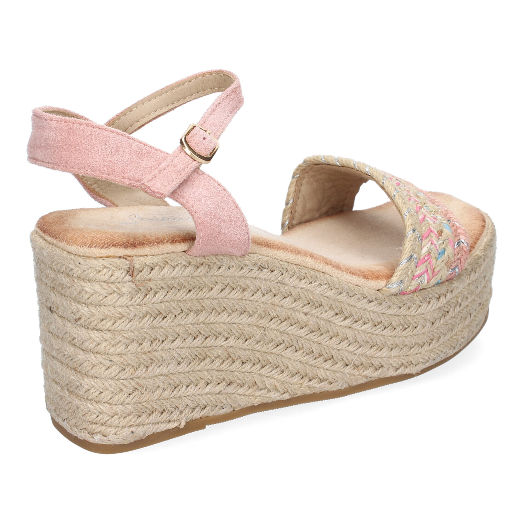 Sandalia de Cuña de Yute para Mujer, Comodas y Elegantes, Diseño Moderno