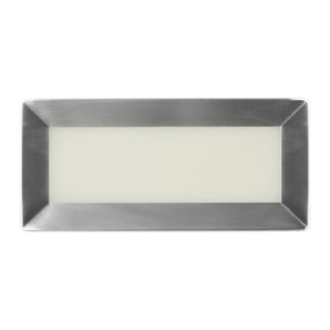 Forlight Rect - Empotrable de Pared LED Rectangular 205mm para Jardín y Terraza con Luz Neutra 4000K en Acero Inoxidable