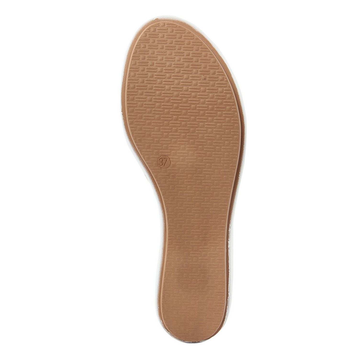 Sandalo con zeppa Donna colore Bianco