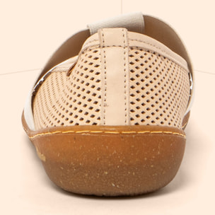 Zapatos N5787R NAPPA CREAM/ PAWIKAN color Cream