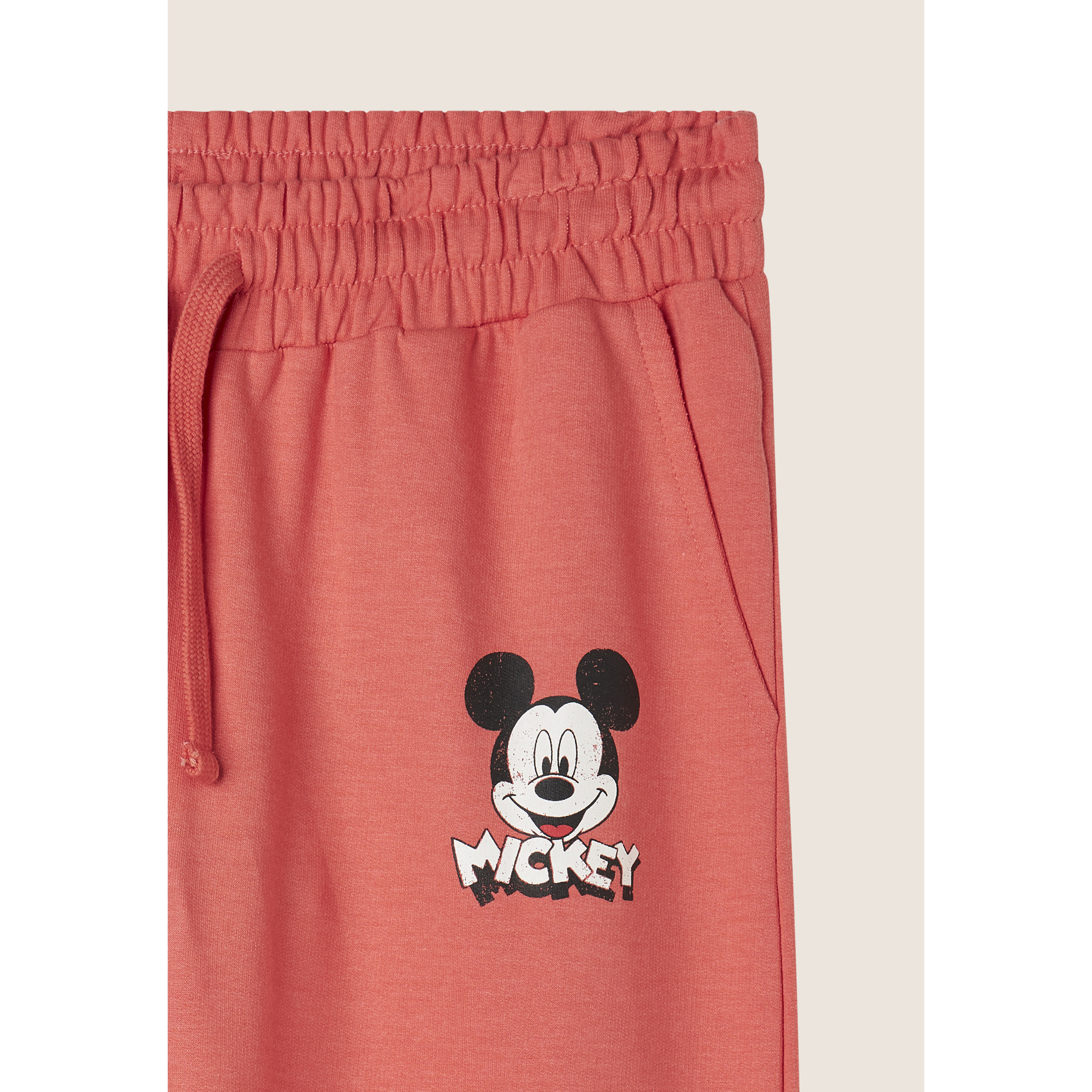 Pantaloni Jogger regular fit con stampa Mickey Mouse