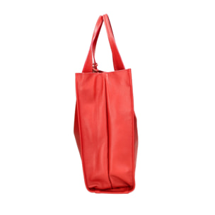 Borsa a spalla da donna - Modello Aelia - Vera pelle - 40.0 x 36.0 x 12.0 cm