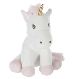Peluche licorne Rosy H.22cm